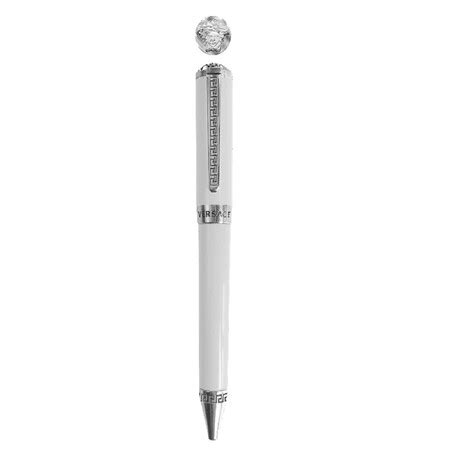 versace pen white|Versace pen price.